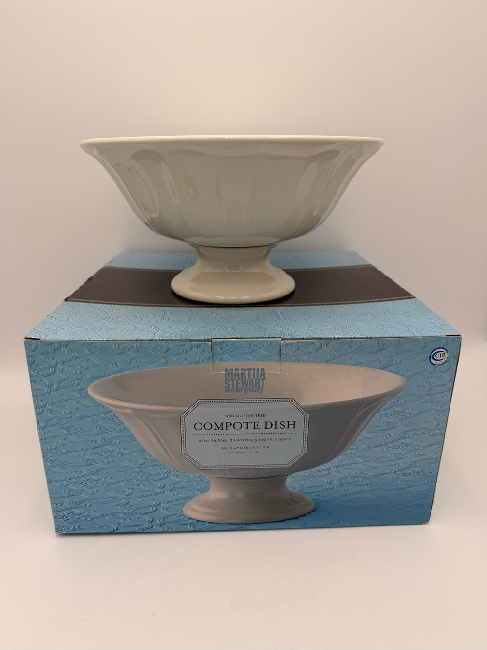 Martha Stewart Pedestal Compote Bowl 2000-2001